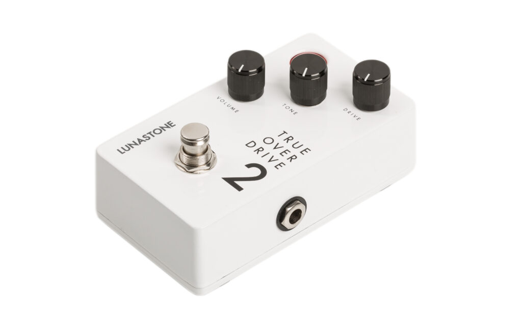 Das Lunastone True Overdrive 2 Pedal liefert flexible Sounds mit großem Dynamikumfang und mehr Druck im Bassbereich.