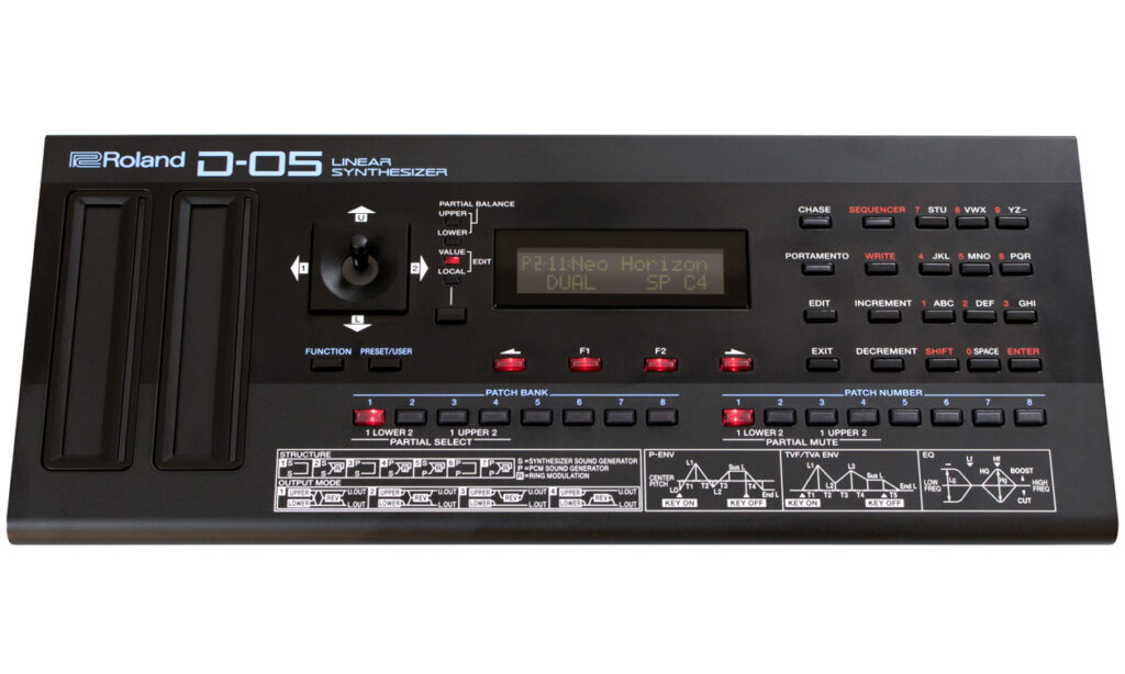 Roland D-05 Linear Synthesizer (Foto: Bonedo)