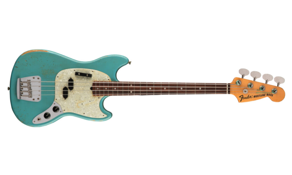 Fender Artist Signature Series JMJ Road Worn® Mustang® Bass Front