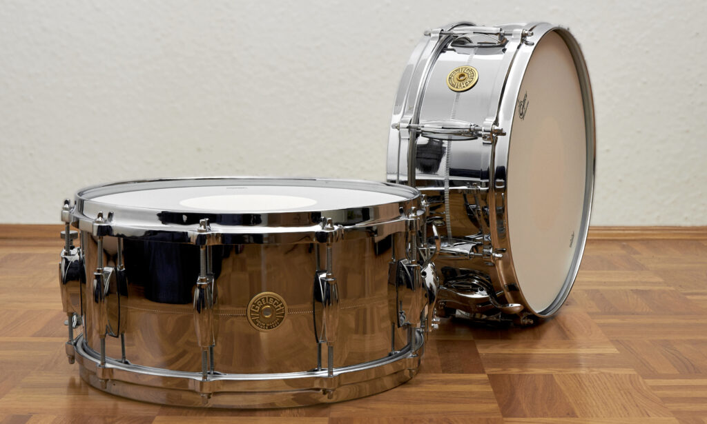 Keine absoluten Allround-Arbeitsbienen, aber der klassische Look und eine Vielzahl von Sounds sprechen für die COB Reissue Snares von Gretsch.