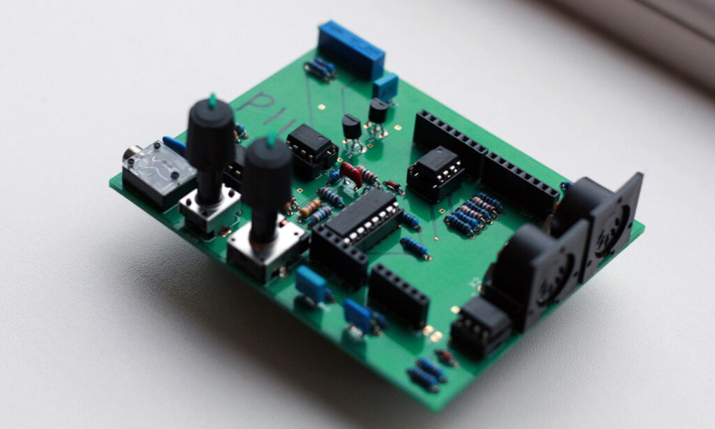 Der Arduino Piggyback Synthesizer noch "nackt". (Foto: Tasty Chips Electronics)