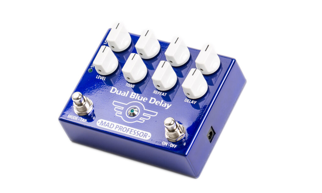 Das Mad Professor Dual Blue Delay klingt unaufdringlich und bietet eine breite Palette an unterschiedlichen Delays.