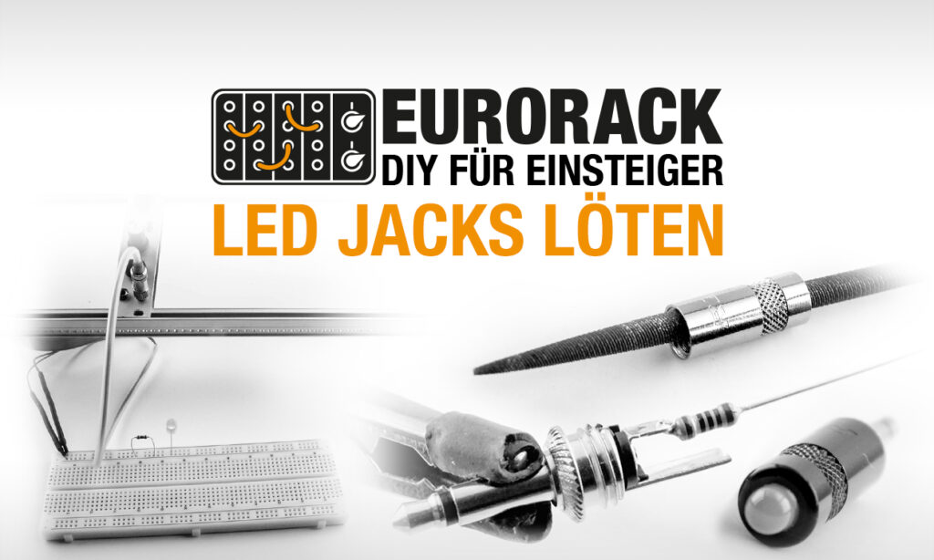 Eurorack Basics #4: LED Jacks löten. (Foto: Bonedo)