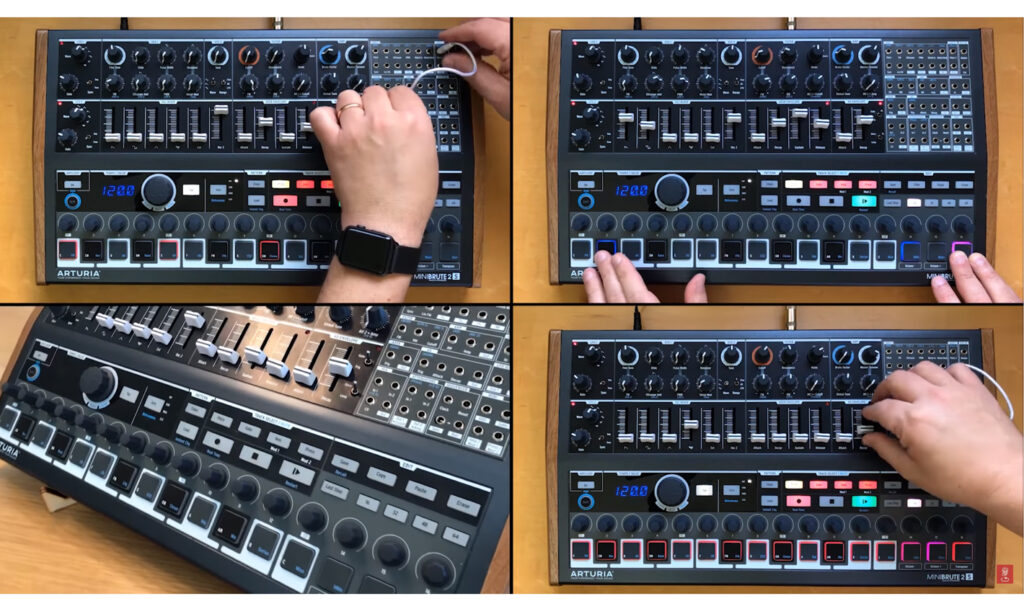 Arturia Minibrute 2S und Minibrute 2 Hands-On. (Bild: loopop )