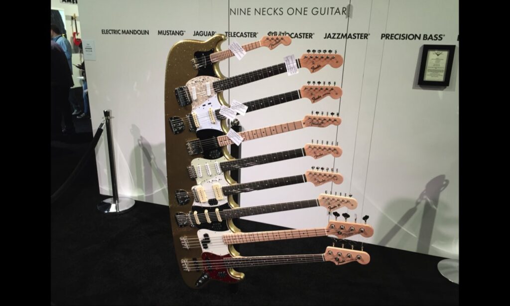 Fender: Nine Necks One Guitar