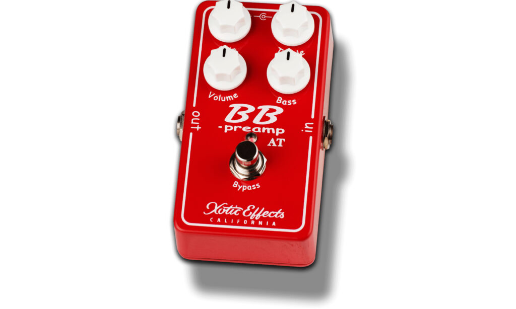 Xotic BB Preamp Andy Timmons Signature Limited Edition Red