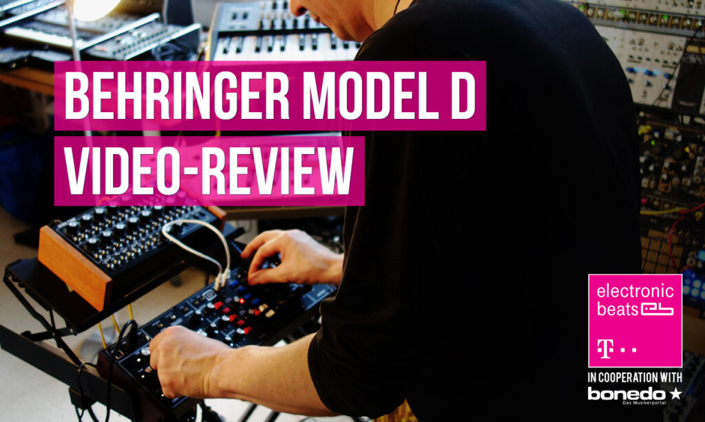 Behringer Model D Video-Review. (Foto: Bonedo)