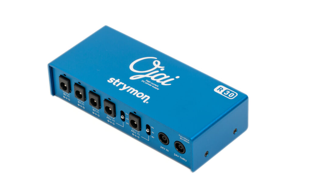 Das Strymon Ojai R30 bietet saubere und stabile Spannung und empfiehlt sich für Digitalpedale mit höherem Strombedarf.