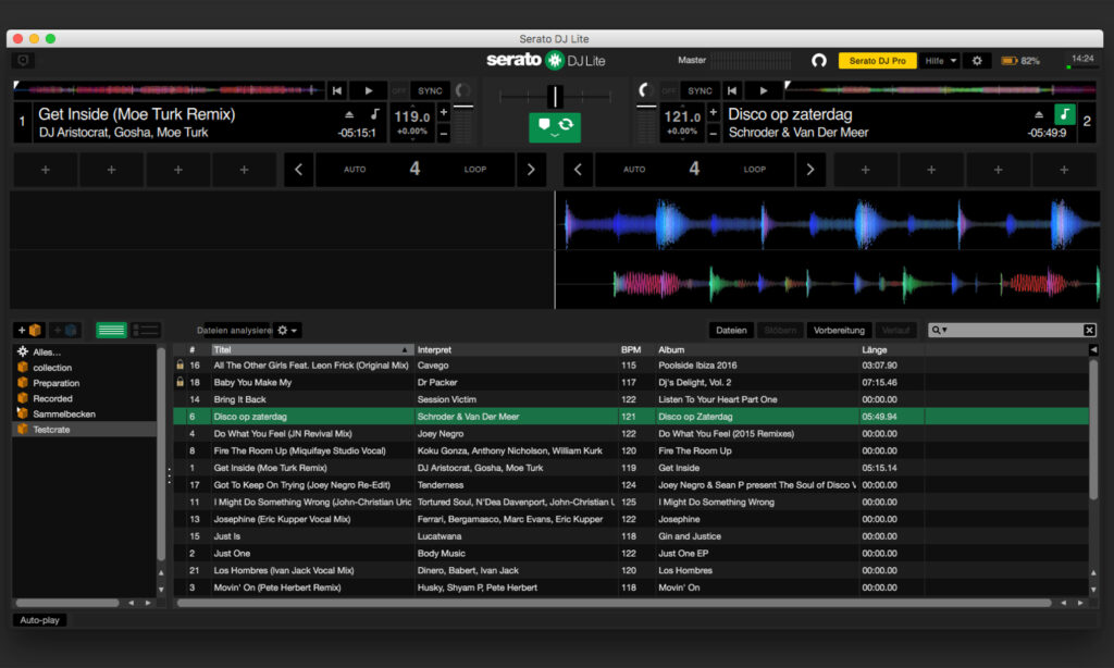 Serato DJ Light Offline-Modus