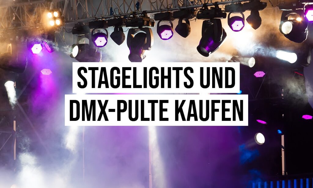 Stagelights und DMX-Pulte kaufen (Bild: shutterstock, Credits: Valerii Ivashchenko)