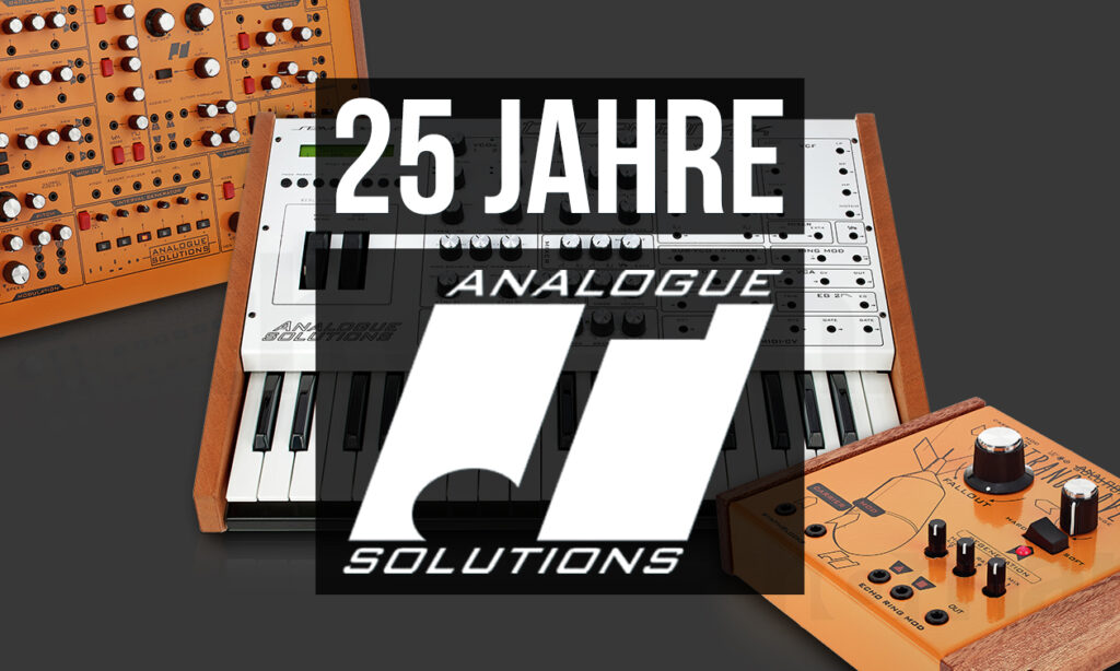 25 Jahre Analogue Solutions. (Foto: Bonedo)