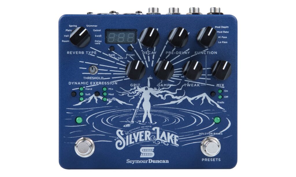 Seymour Duncan Silver Lake Dynamic Reverb - leistungsstarke, voll programmierbare Reverb-Workstation