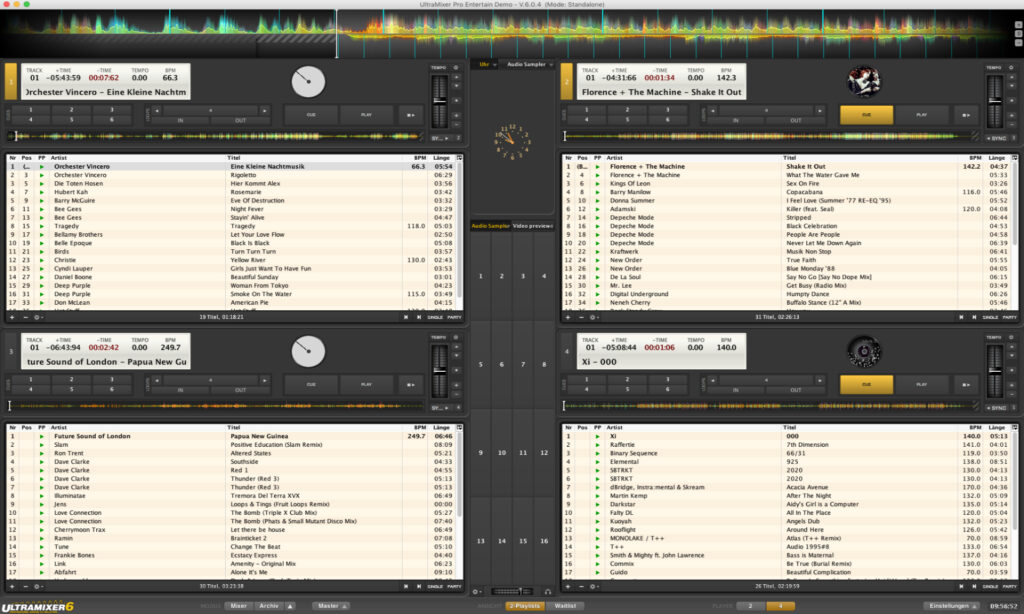 Software für mobile DJs: Ultramixer 6 Pro Entertain