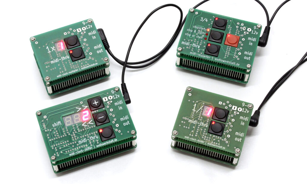 Die kleinen Midi-Helfer von Audiowerkstatt sind nicht nur optisch ansprechend, sondern auch - je nach Szenario - wertvolle Problemlöser, ja sogar Kreativwerkzeuge, wenn es um Midi-Daten geht. (Foto: Numinos)