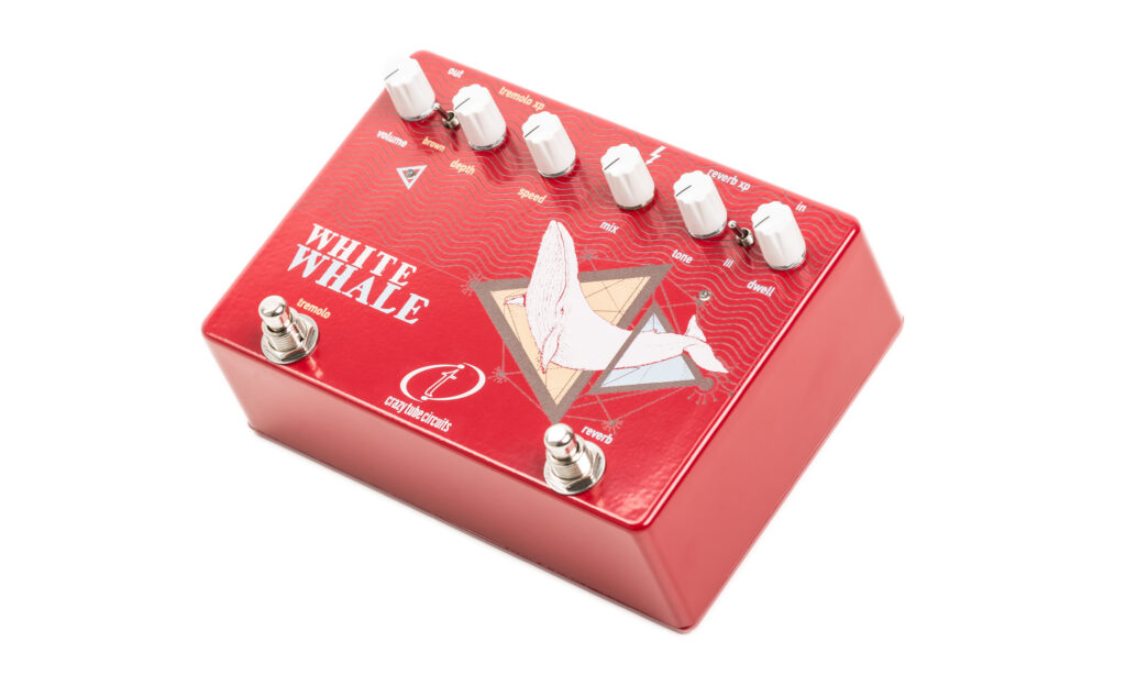 Der CTC White Whale liefert natürliche Vintage-Tremolo- und Reverbsounds in hervorragender Qualität.