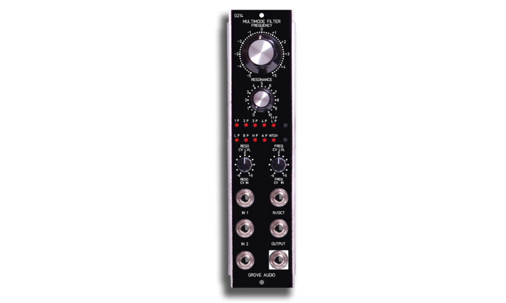 Das Grove Audio GMS-214 ist ein Multimode Filter für 5U-Systeme (Bild: Grove Audio)