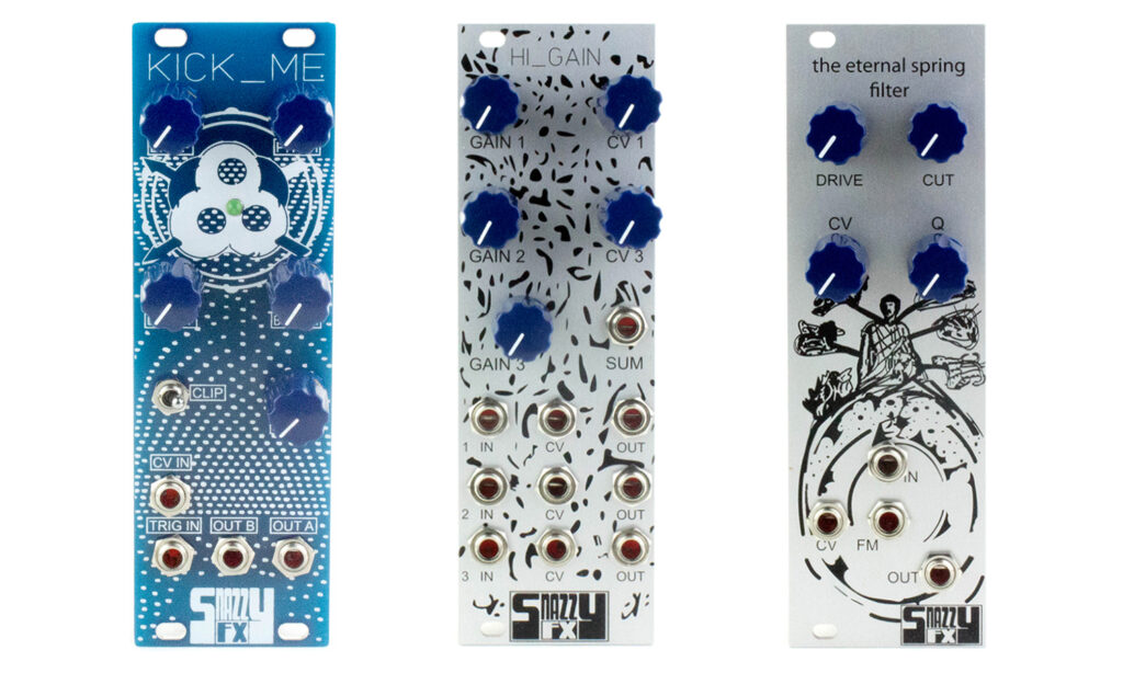 Wer etwas Außergewöhnliches für sein Eurorack sucht, ist mit den Modulen von Snazzy FX gut bedient. (Foto: Igor Sabara)