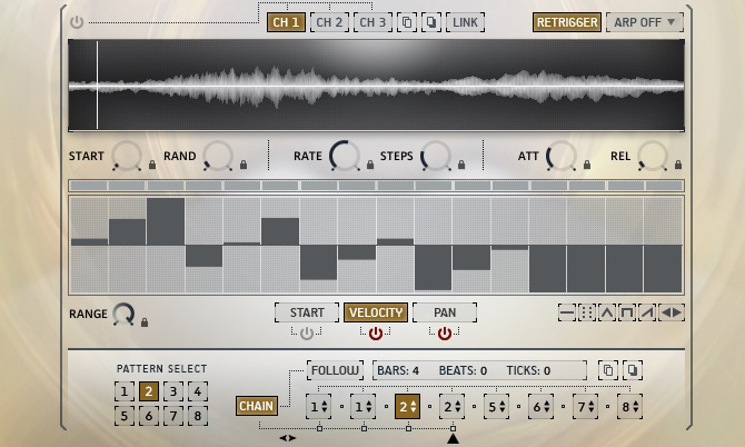 Der Step Sequencer „Cycle“ ermöglicht authentische und abwechslungsreiche Sequenzen und Arpeggio-Muster.