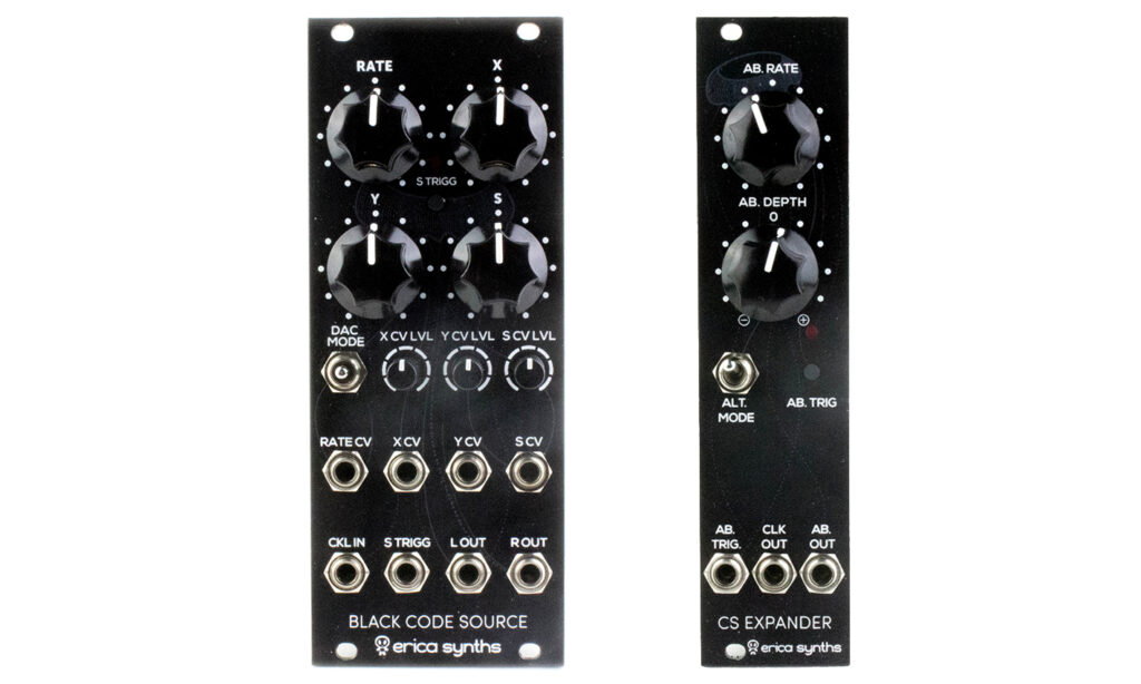 Erica Synths Black Code Source + Black Code Source Expander Test (Foto: Igor Sabara)