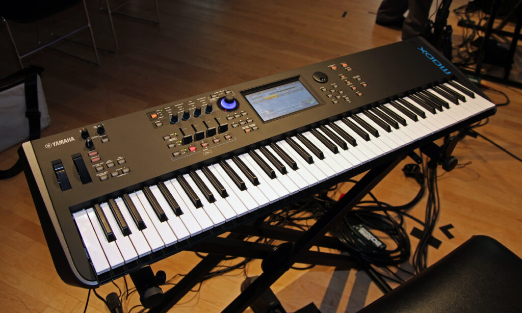 Yamaha hat in New York den MODX Synthesizer vorgestellt (hier der MODX7).