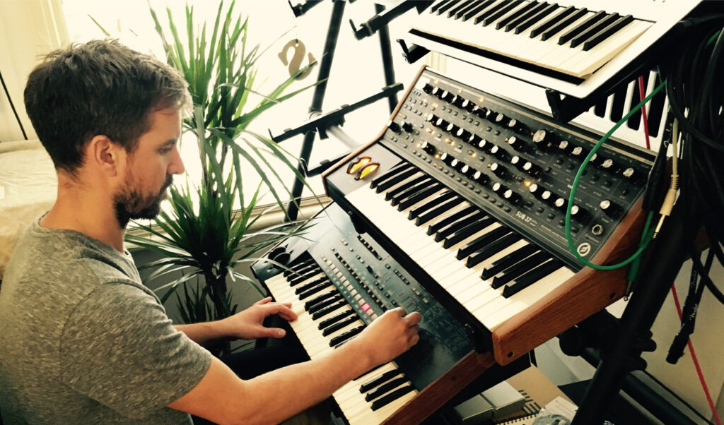 Dave und seine Synthesizer