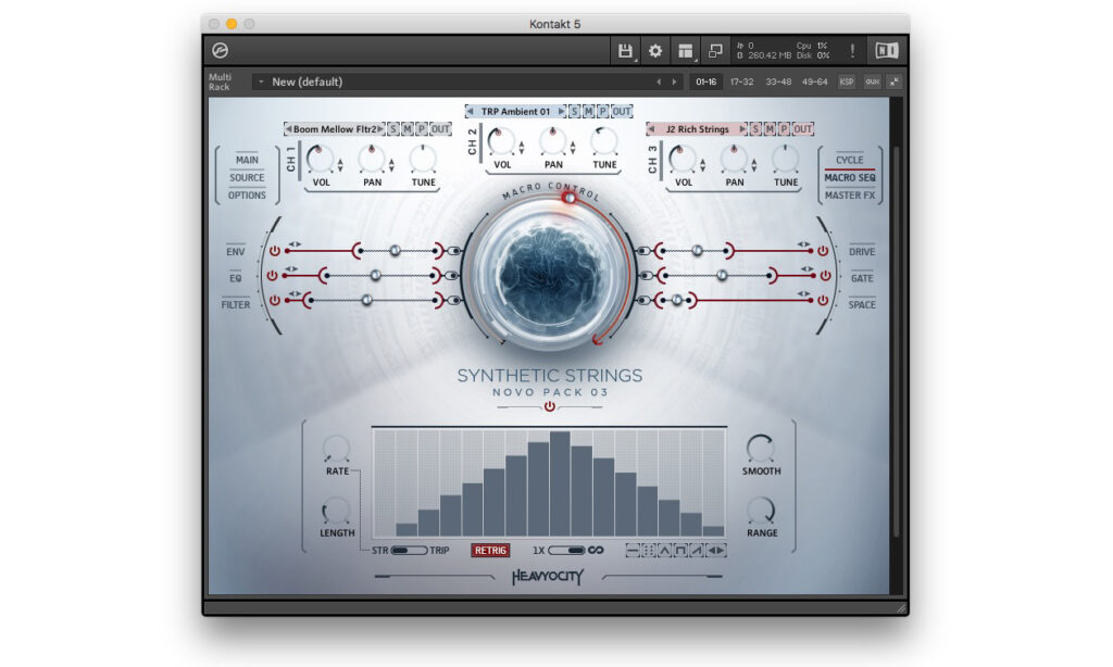 Im Synth Designer lassen sich Multi-Layer-Sounds schichten.