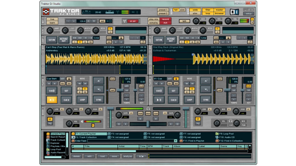 Traktor DJ Studio 2.6 machte Traktor DVS-fähig. All die mächtigen Traktor-Funktionen standen nun auch Vinyl-DJs zur Verfügung. (Bild: mit freundlicher Genehmigung von Native Instruments)