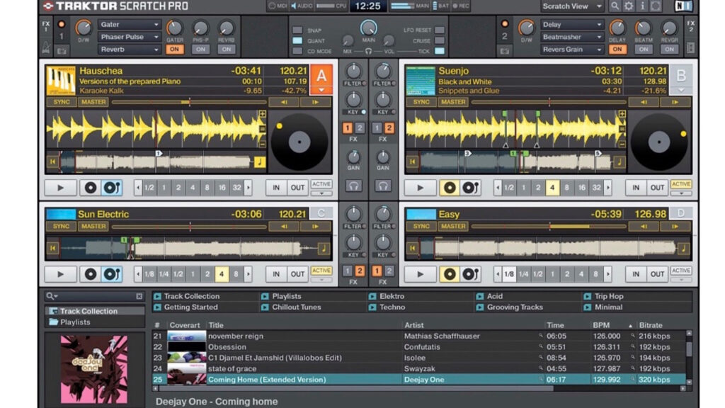 Mit Traktor Pro und Scratch Pro renovierte NI das Traktor-Sortiment und definierte den Look, der auch heute noch gültig ist. (Bild: mit freundlicher Genehmigung von Native Instruments)