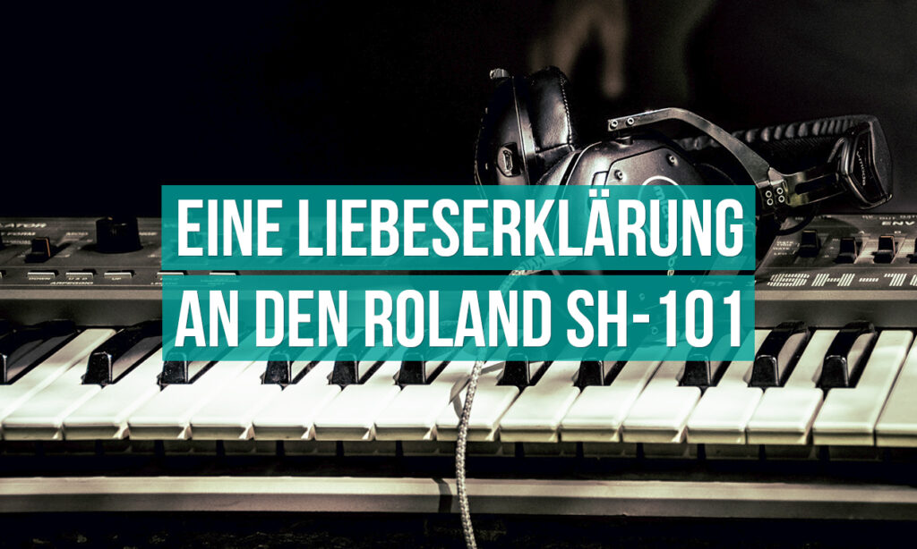 Eine Liebeserklärung an den Roland SH-101. (Foto: Judith Bader/Bonedo)