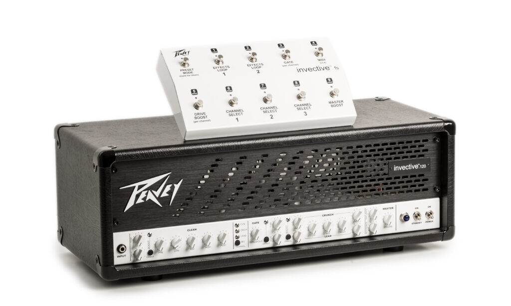 Das Peavey Invective 120 Head punktet mit einem durchdachten Konzept, modernen Sounds und tadelloser Verarbeitung.