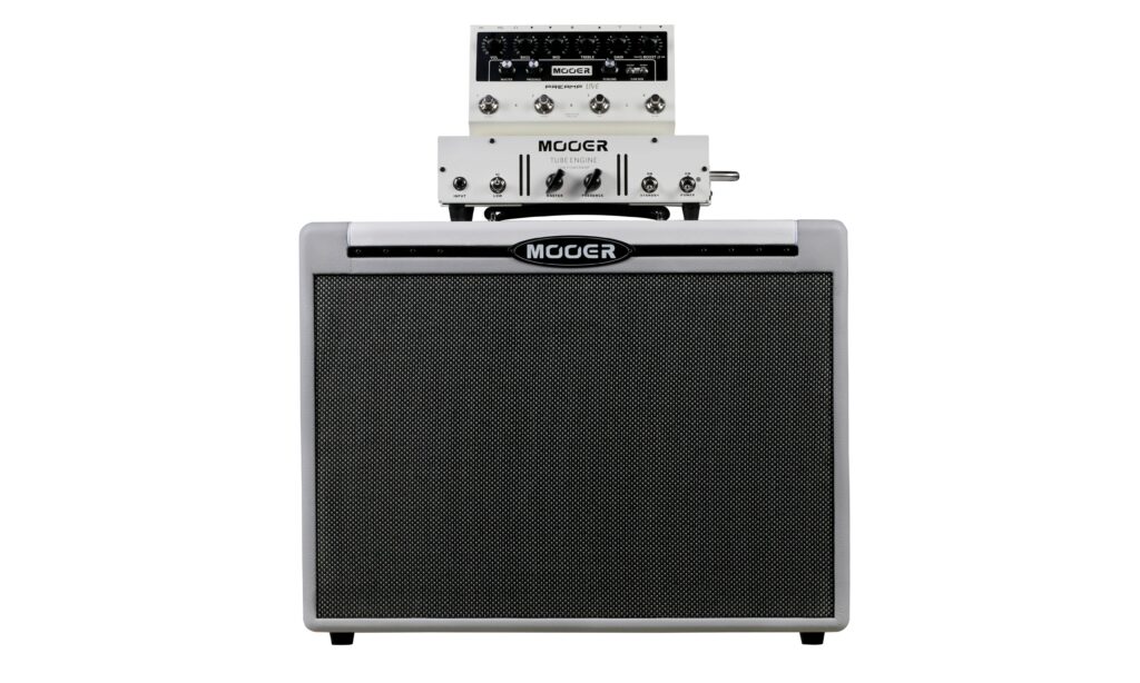 Mooer GC112 mit Mooer Tube Engine 20 und Mooer Baby Bomb 30