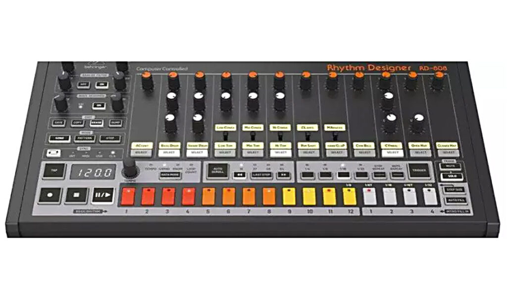 Behringer Rhythm Designer RD-808 (Bild zur Verfügung gestellt von Synthtopia)