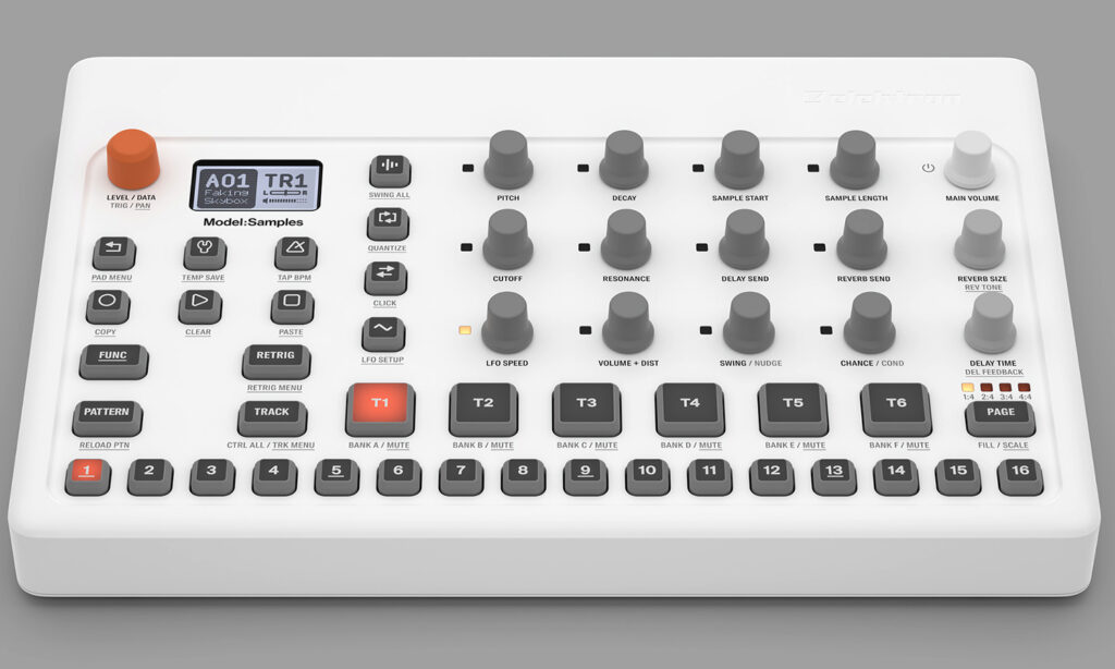 Elektron Model:Samples (Bild zur Verfügung gestellt von Elektron)