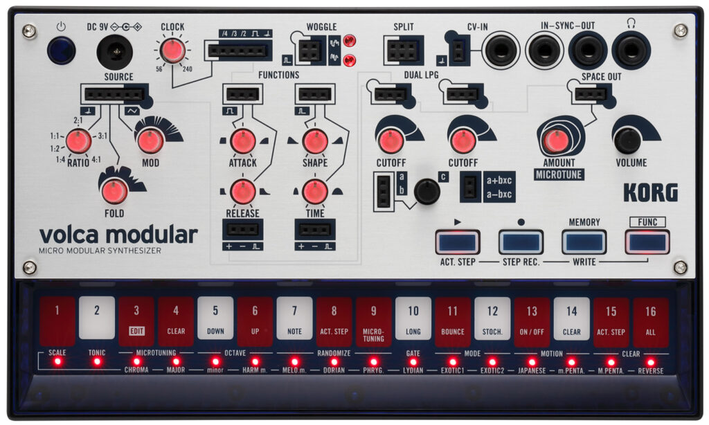 Korg Volca Modular (Bild zur Verfügung gestellt von Korg)