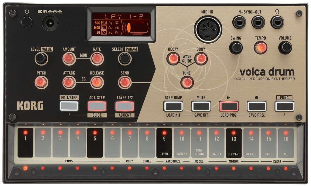 Korg Volca Drum (Bild zur Verfügung gestellt von Korg)