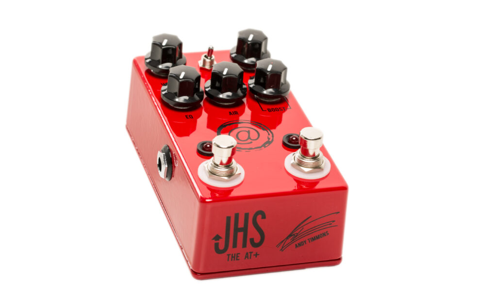 Der JHS Pedals The AT+ überzeugt durch Amp-artige Soundqualität mit großer Dynamik und ist vielseitig einsetzbar.