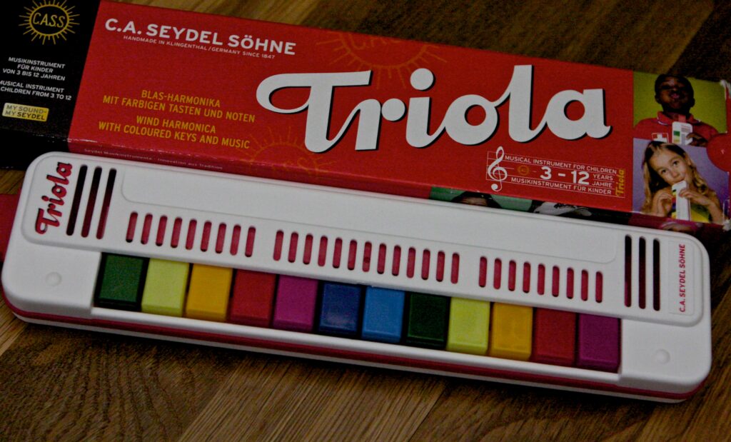 Ja, das hier ist ein Kinderspielzeug. Aber es klingt tatsächlich richtig gut! Und es gibt mit der Melodica noch "professionellere" Ausgaben mit richtiger Tastatur!