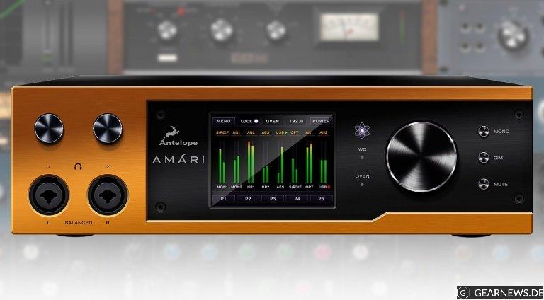 LEAK: Antelope Audio Amari – Highend Desktop-Interface