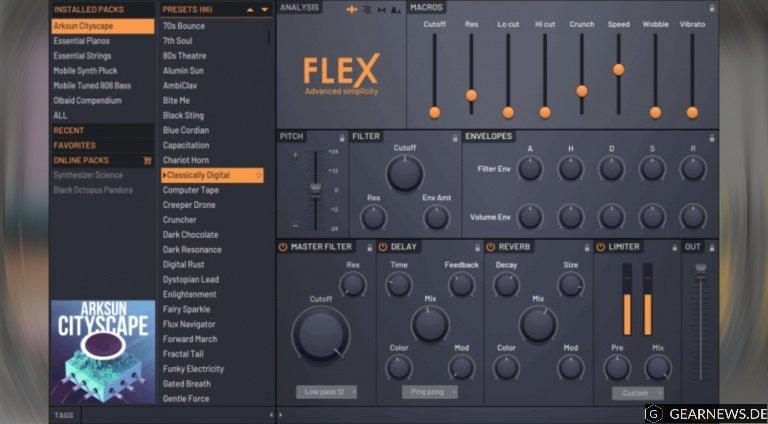 Image-Line FL Studio Beta 20.1.2 enthält neuen FLEX Synthesizer