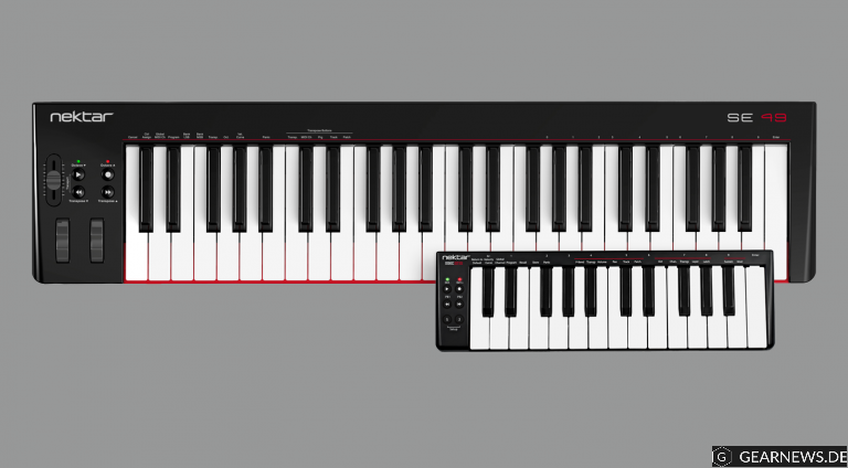 Nektar SE25 und SE49 MIDI Controller-Keyboard