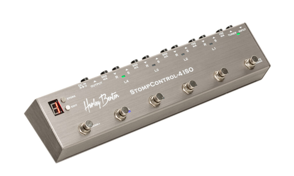 Neben der soliden Loop-Funktion bietet der Harley Benton Stomp Control-4 ISO eine Mehrfachstromversorgung - sehr praktisch und eine Empfehlung wert.