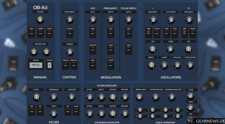 DiscoDSP veröffentlicht OB-Xd Synthesizer Plug-in für iOS