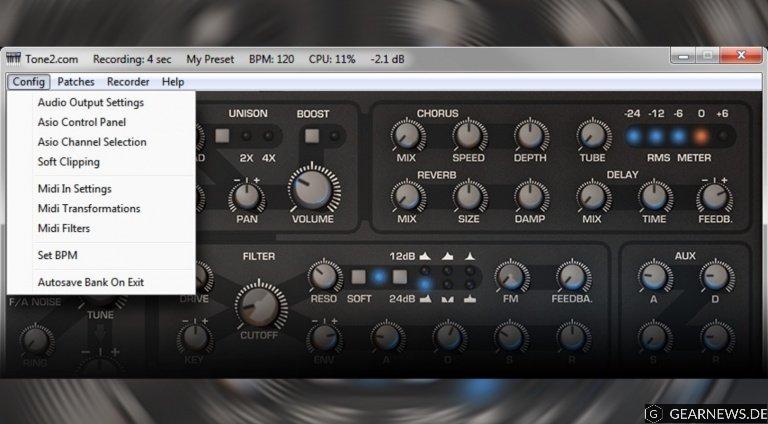 Tone2 NanoHost – eure Windows VST-Plug-ins als eigenständige Software?