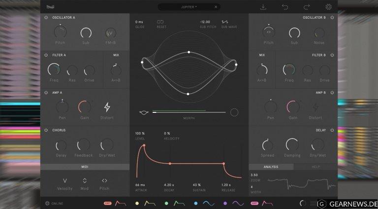 Wave Casual Nylon – ein VST-Synth mit geometrischen Oszillatoren