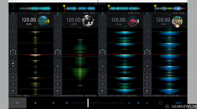 iMect DJ Player Professional Mac Beta