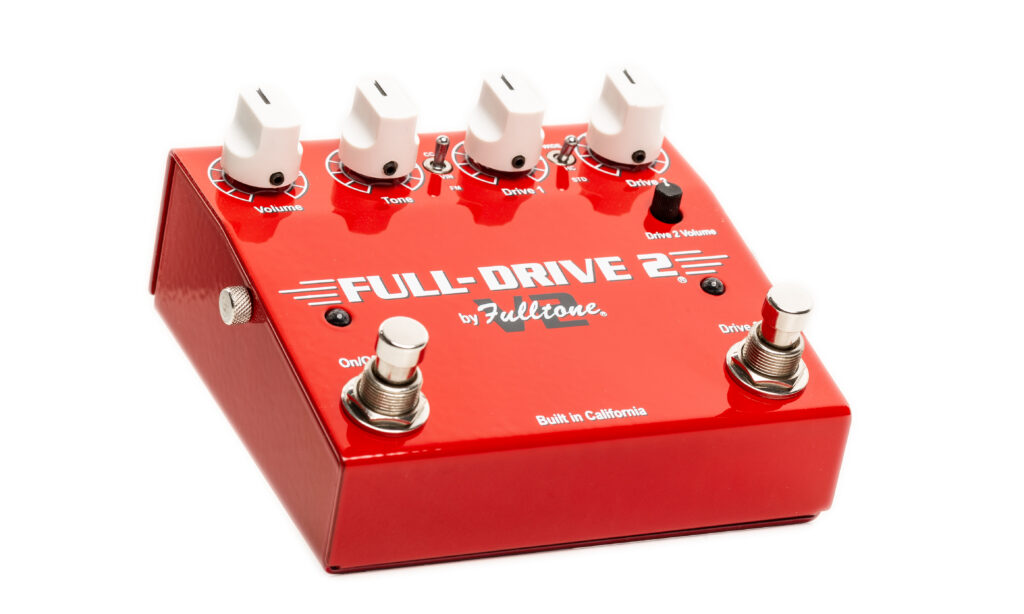 Das Fulltone Full-Drive 2 V2 liefert sehr gut klingende und variable Overdrive-Sounds, eigentlich gibt es kaum eine Reglerstellung, die nicht klingt.