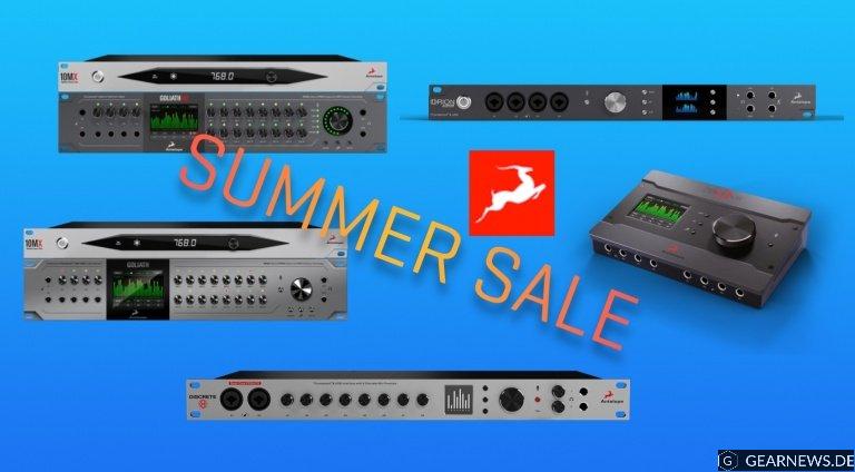 Sommerangebote: Antelope Audio senkt für kurze Zeit die Hardware-Preise!