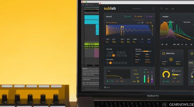 Future Audio Workshop SubLab – 808 Subbass VST Synthesizer mit vielen Extras