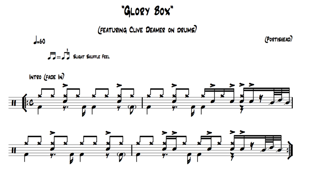 Glory Box - Intro