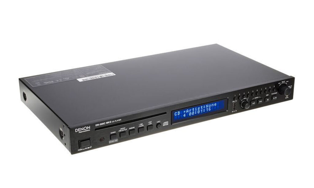 19-Zoll-Multimediaplayer, USB und Aux: Denon DN-300C MKII
